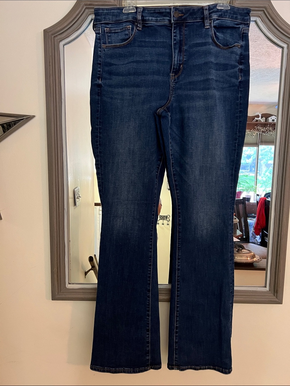 American Eagle Outfitters Dark Blue Bootcut Jeans